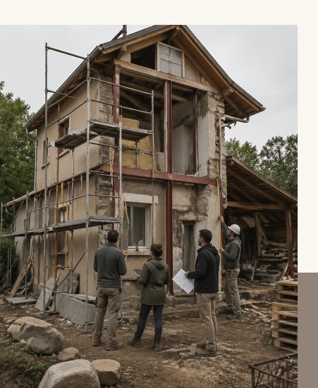 Реконструкция загородного дома под ключ в Вольске от бюро