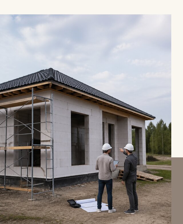 Проектирование одноэтажных домов из газобетона в Вольске